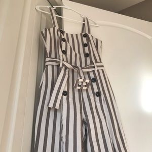 Striped Jumpsuit